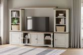 Best Deals Furniture - Ashley Furniture - Havalance 4-Piece Entertainment Center - 4-Piece Entertainment Center - W814W1